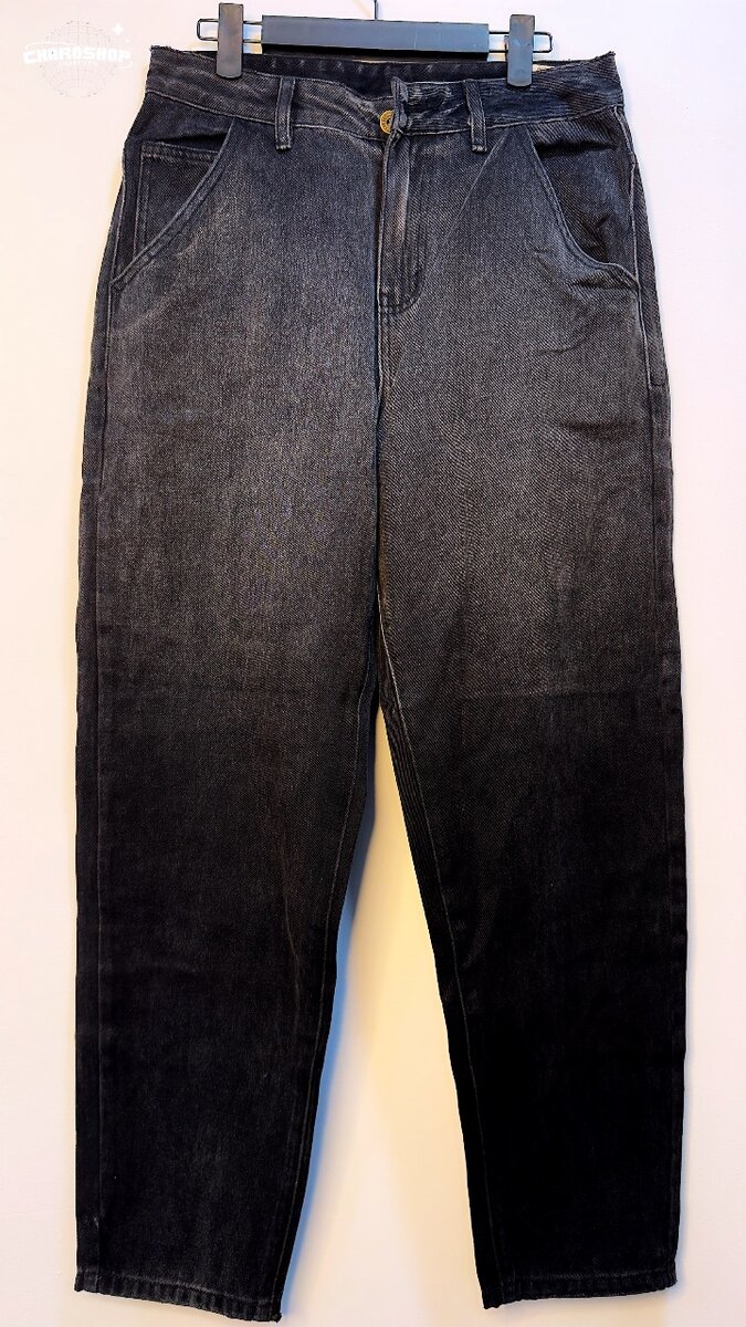 Jeans noir délavé homme