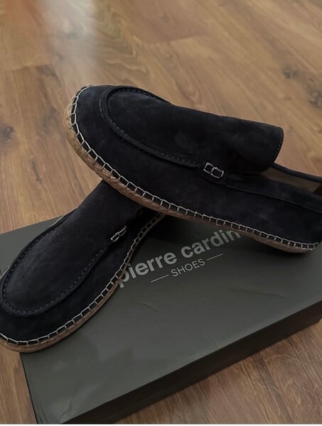 Эспадрильи от Pierre Cardin натуральная замша, оригинал