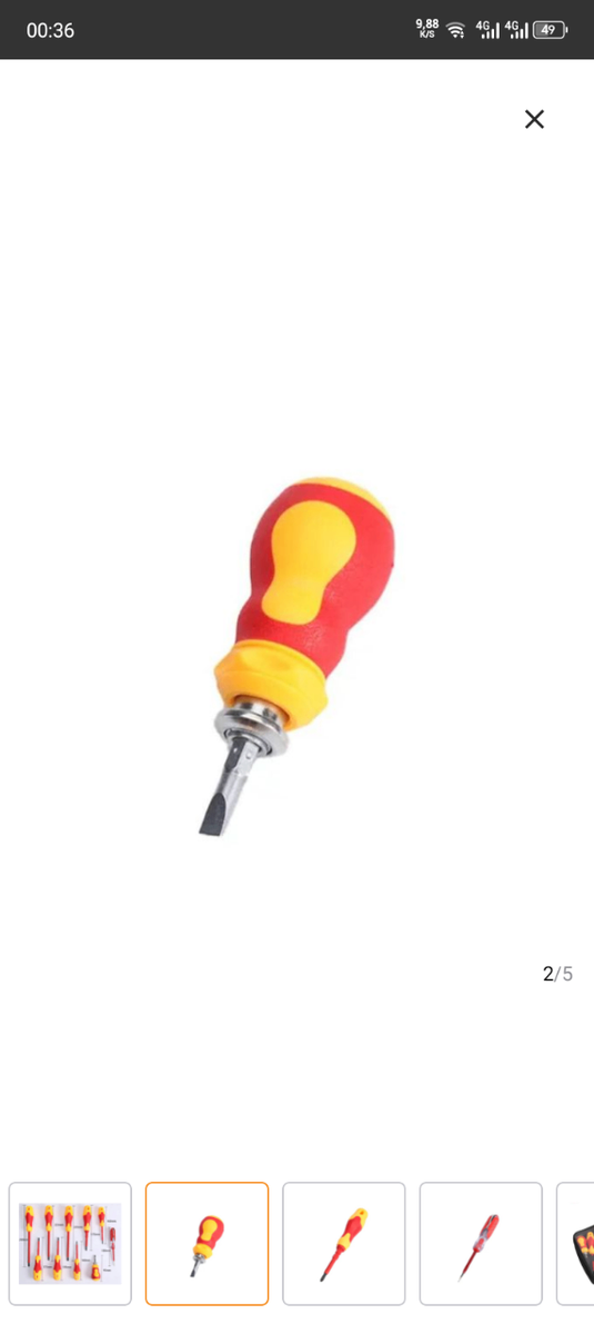 Kit 10 Tournevis avec Testeur