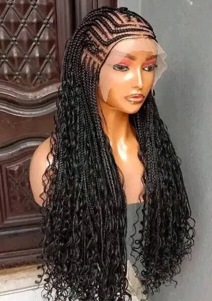 Perruque Tressée Lace Front