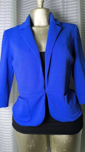 Blazer bleu femme élégant