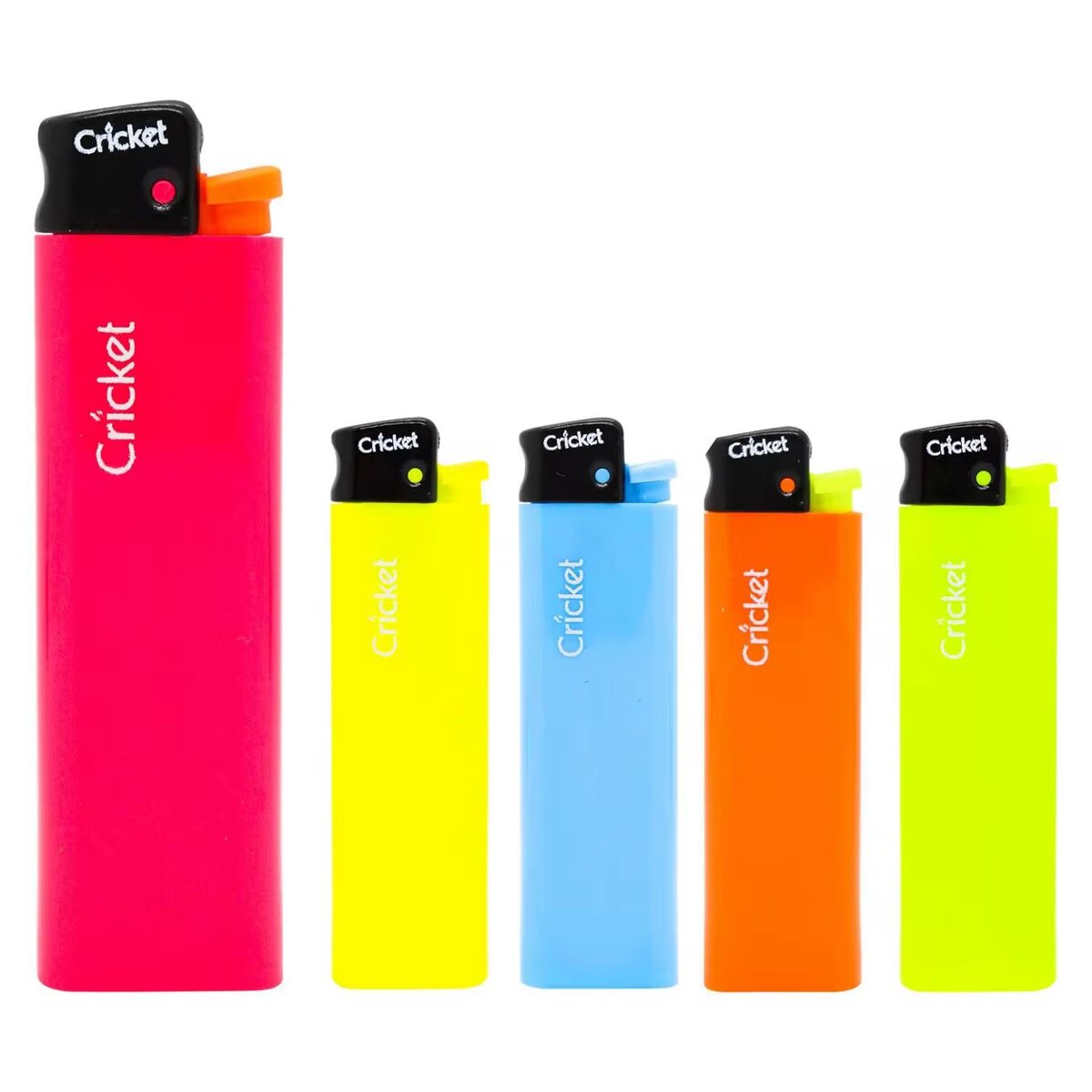 Briquets colorés Cricket