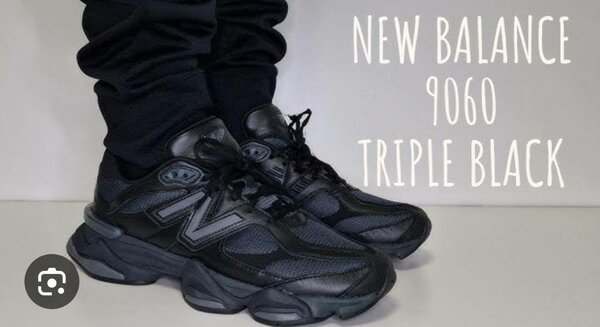 New Balance 9060 Triple Noir