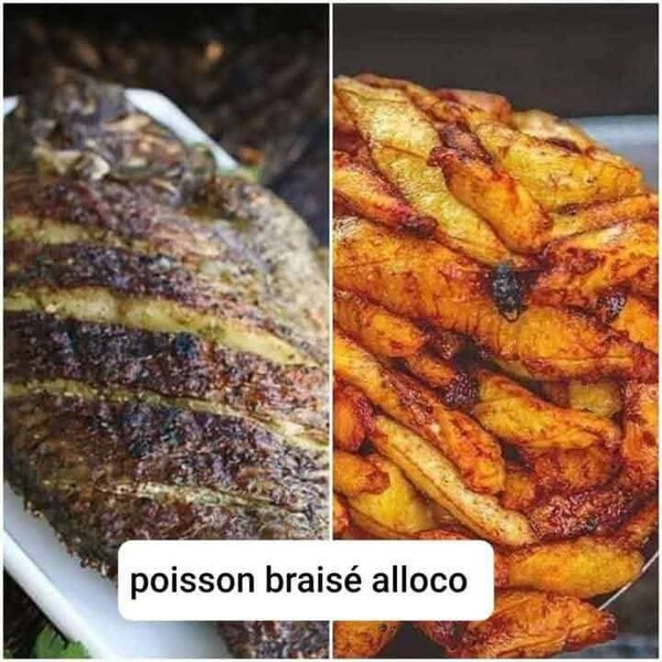 Poisson Braisé Alloco