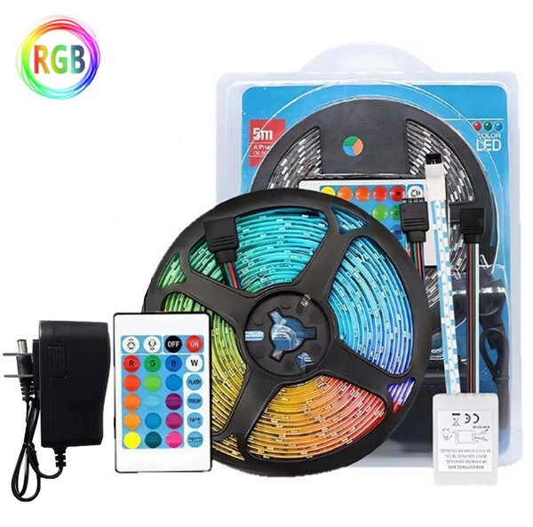 Guirlande LED RGB avec télécommande