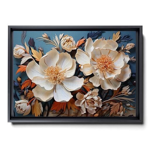 Flower wall frame