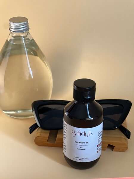 Huile Vierge de Noix de Coco 100% Bio  pression à froid