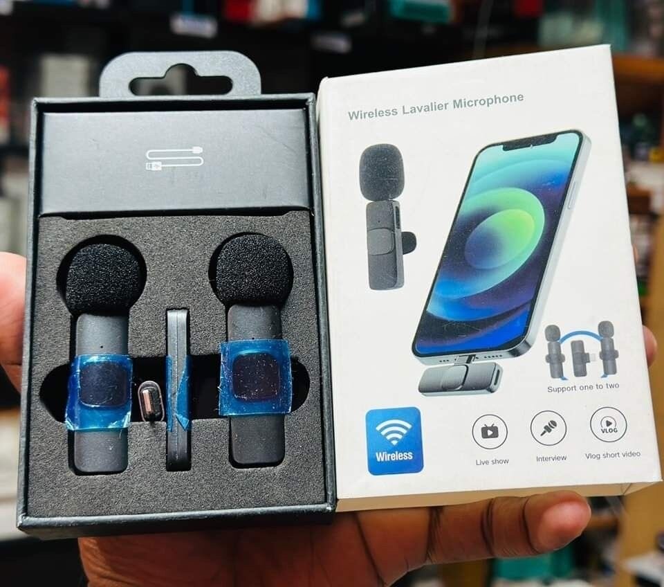 Microphone cravate sans fil K9