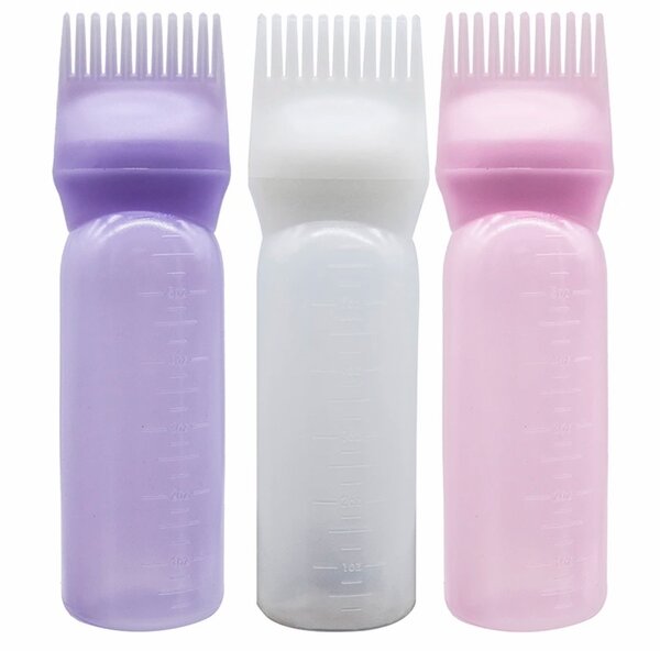 Bouteille applicatrice à peigne