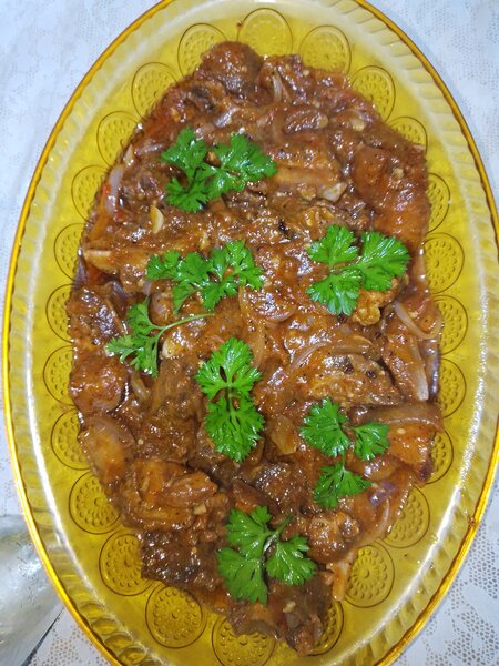 Porc Africain grillé revenir