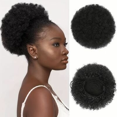 Afro ponytail