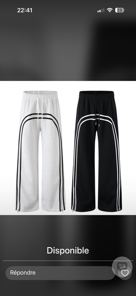 Pantalons de sport unisexe