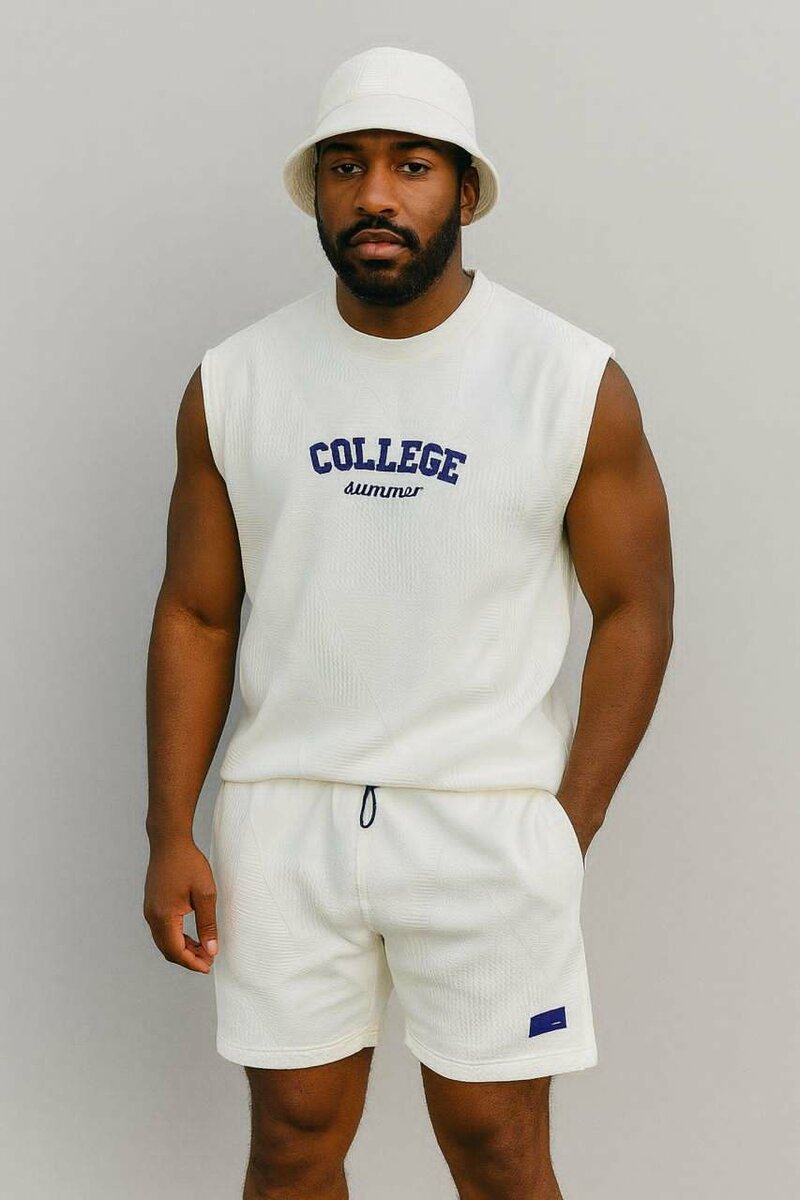 Tenue décontractée homme été