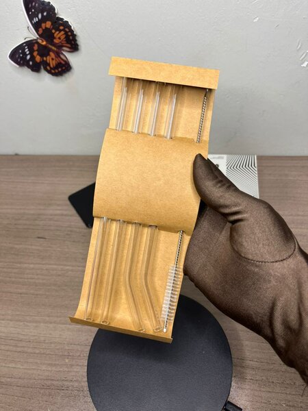 Glass straws