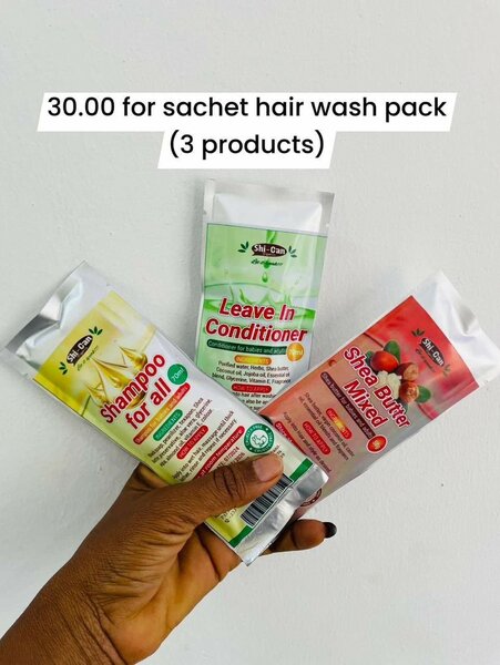 SHICAN Sachet hair wash pack(3 in a pack )