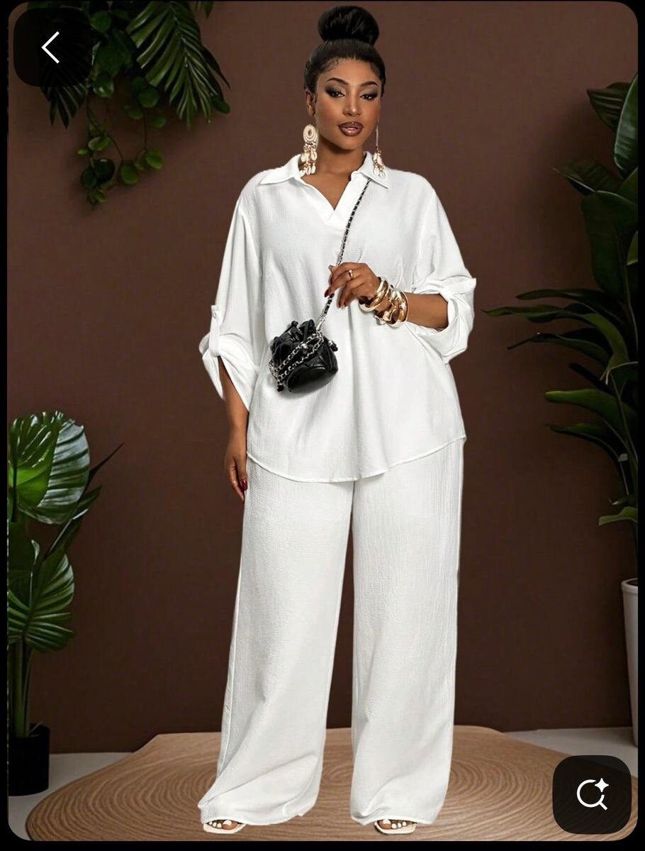 Ensemble élégant femme taille plus