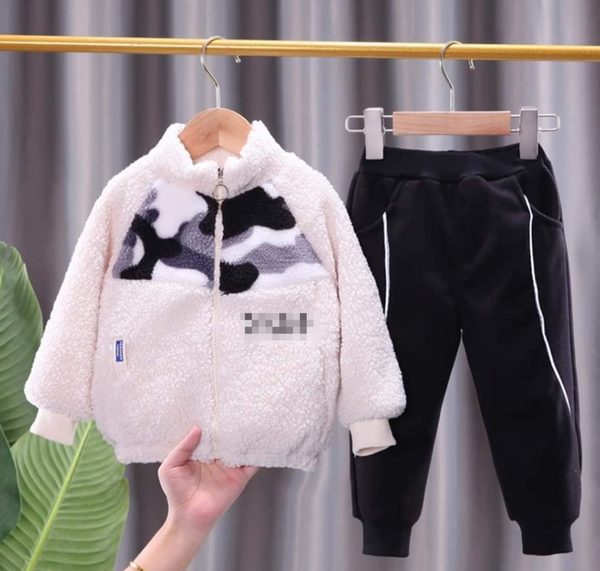 2pc baby winter track suits