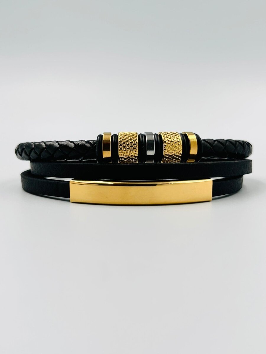 Men leather bracelet