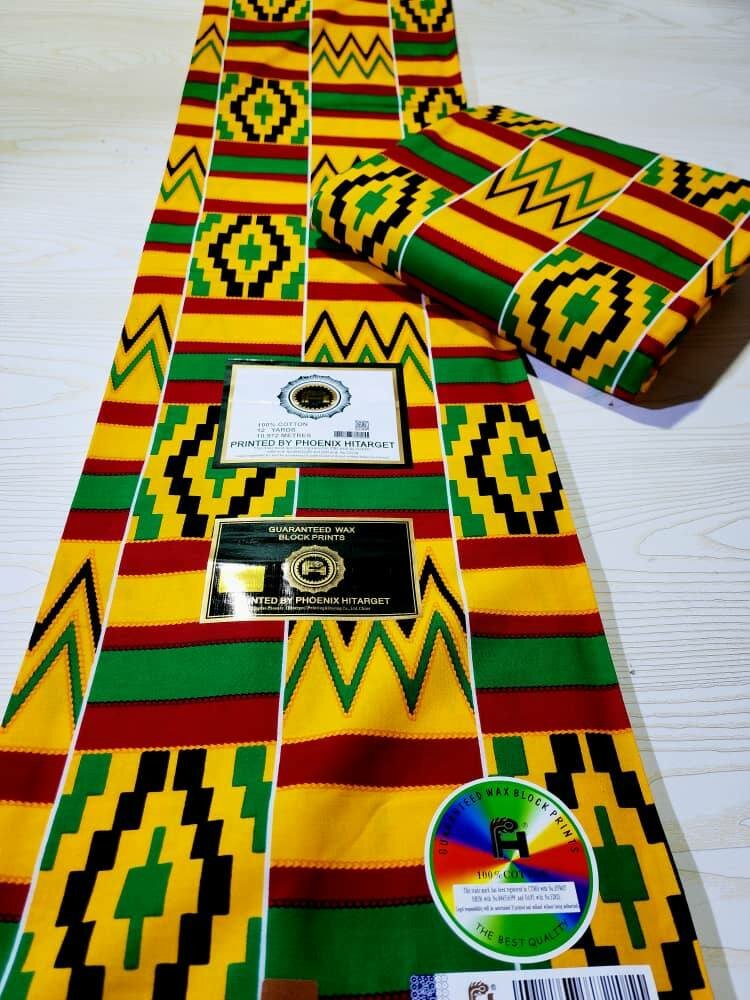 Quality Target Kente Fabric