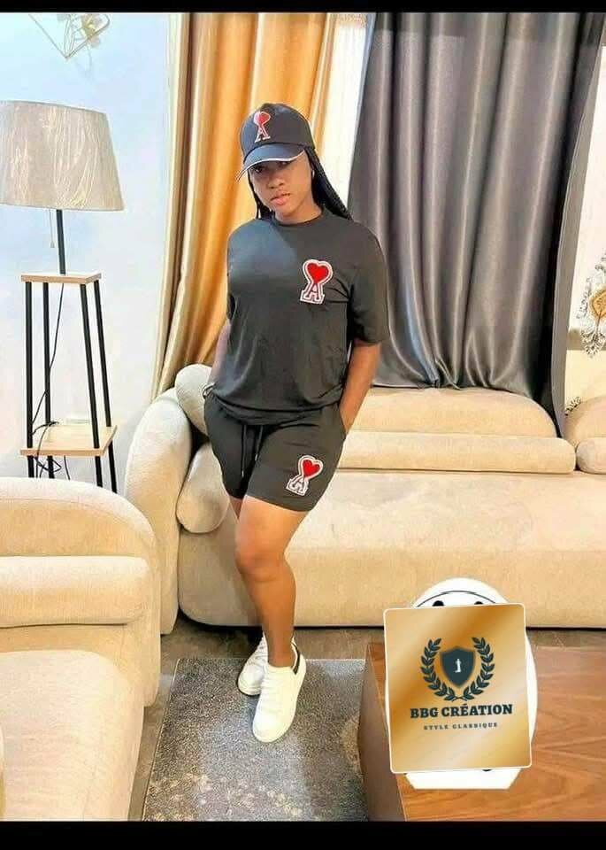 Ensemble décontracté femme été