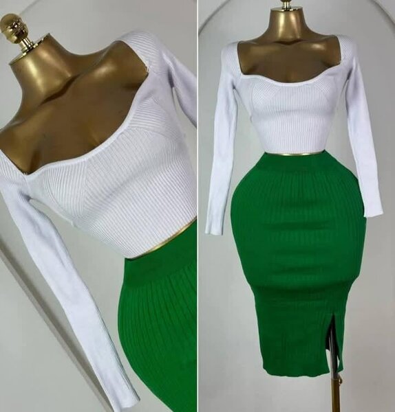 Complet jupe moulante