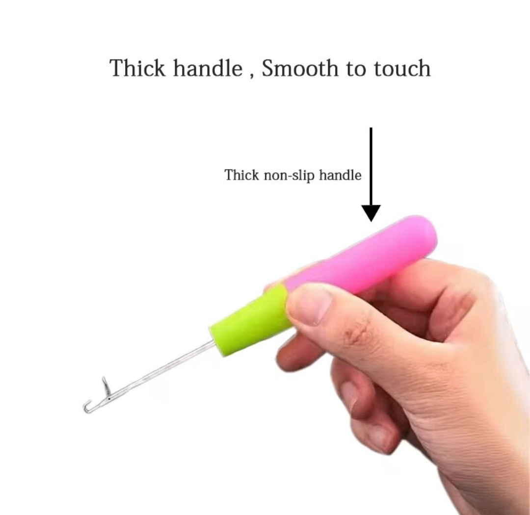 Crochet et Aiguille de Tissage