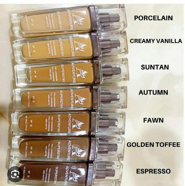 Fond de teint adventures