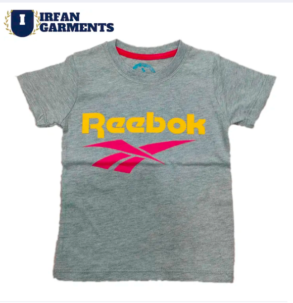 Summer Cotton Jersey Printed Round Neck T-shirt For Boys And Girls 