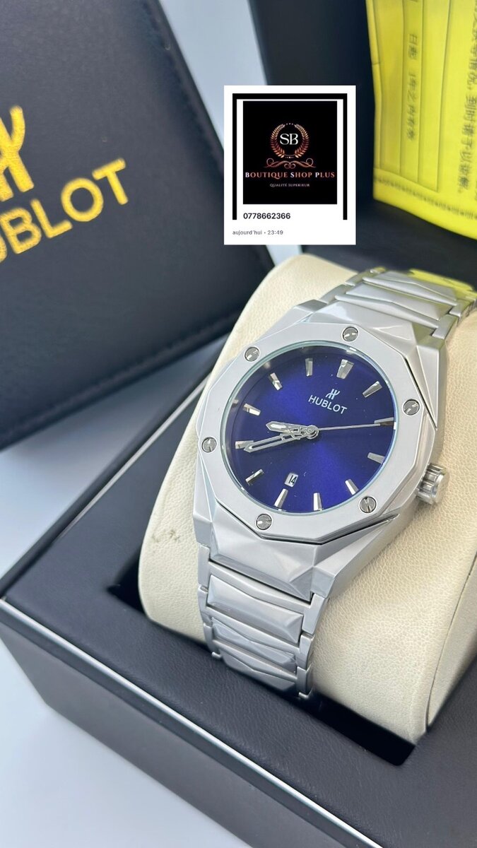 Montre hublot authentique