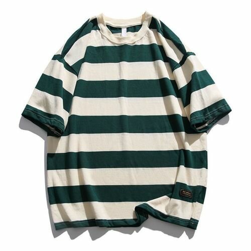 Tshirt oversize rayures