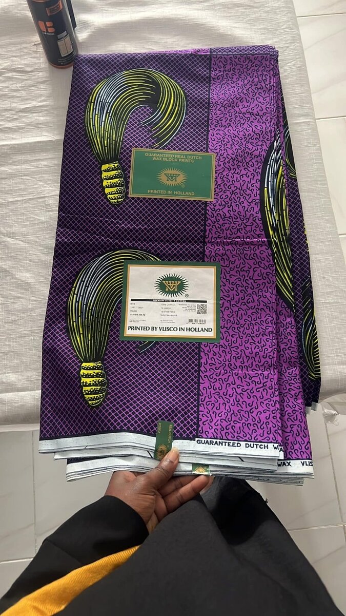 Tissu Wax Hollandais Vlisco