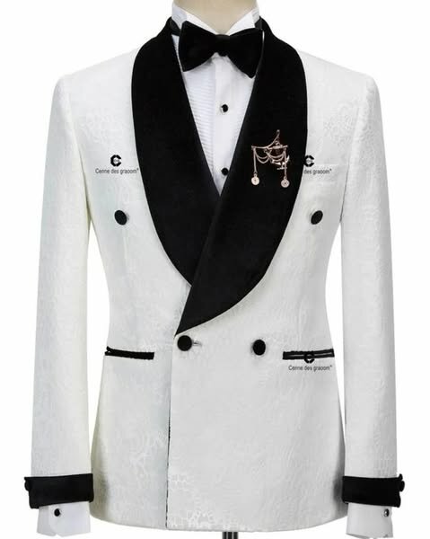 Men's suit white