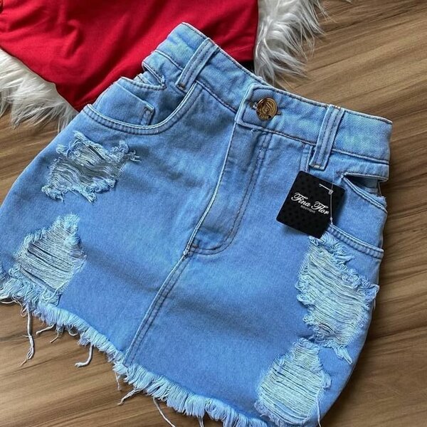 Shot jeans