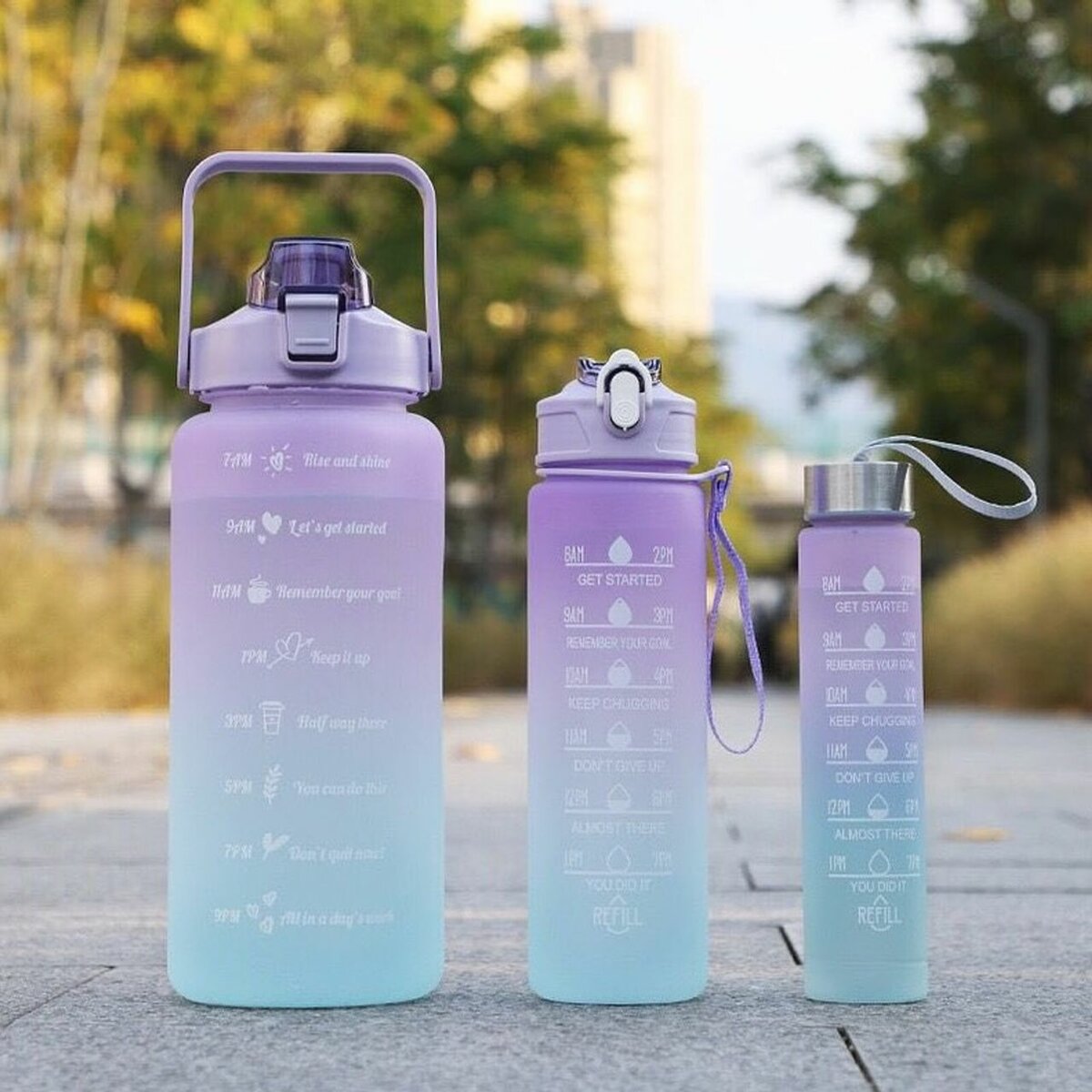 1 MOTIVATIONAL WATER BOTTLES