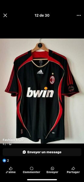 Maillot Football AC Milan