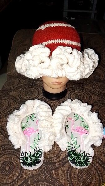 Chapeau chouchou et chaussures