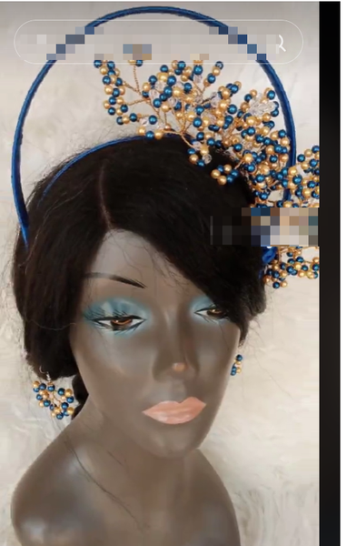 Women's headdress for a wedding celebration