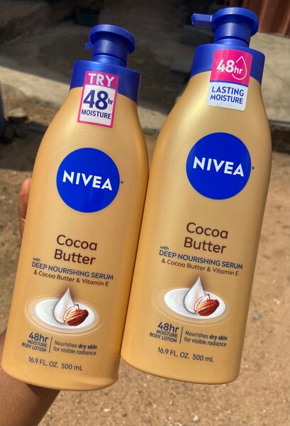 Nivea cocoa body lotion