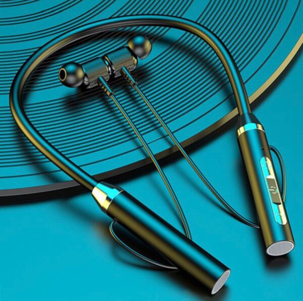 Bluetooth headset neckband Black