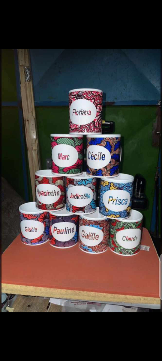 Tasse en ceramique imprimé