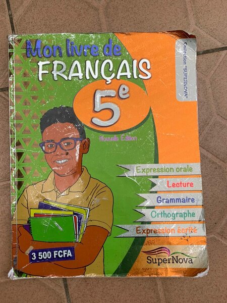 Livre Français 5e SuperNova