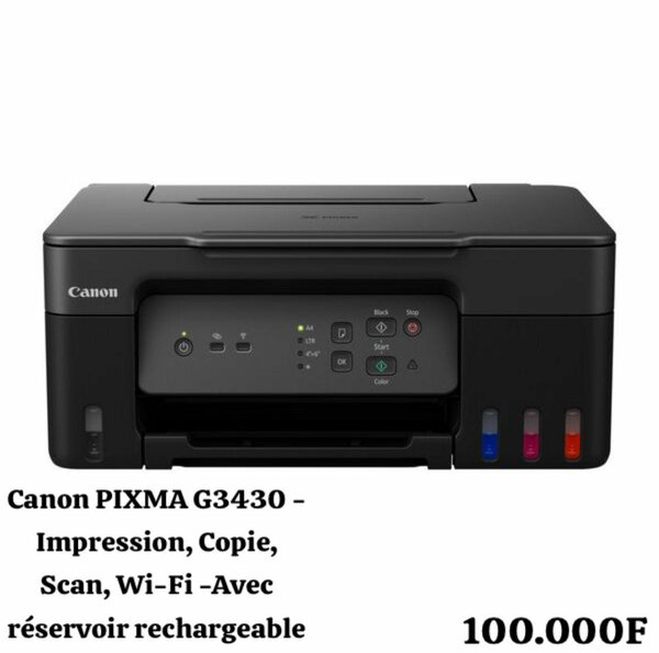 Canon PIXMA G3430 Imprimante Wi-Fi