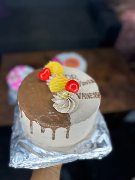 Gâteau Festif Chocolat et Vanille