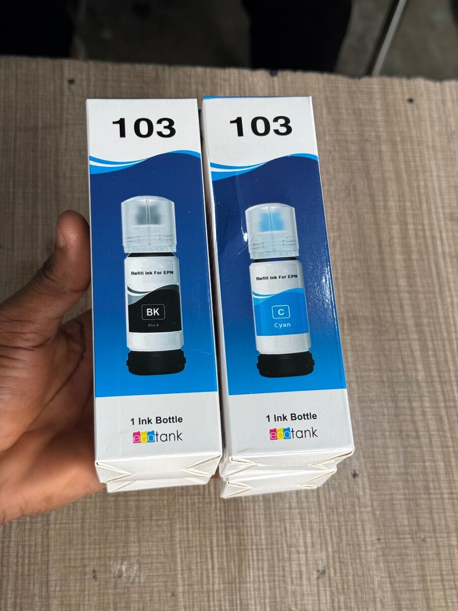 Lot de 4 encres pour imprimante