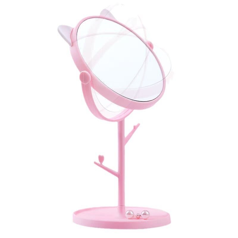 Miroir de maquillage avec oreilles