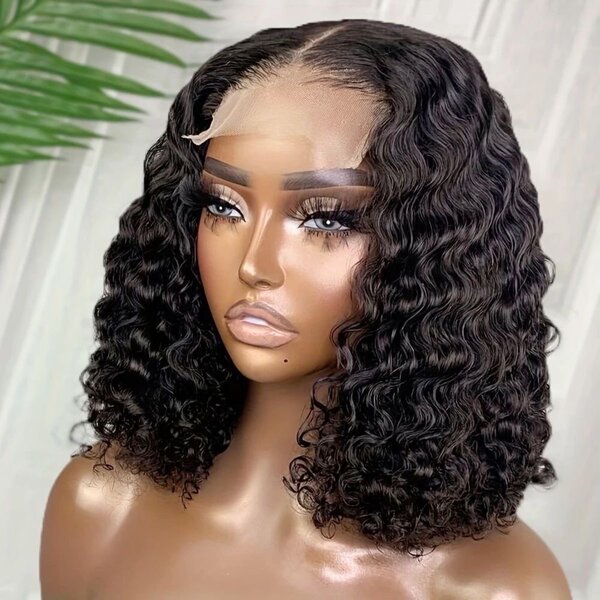Deep wave wig cap