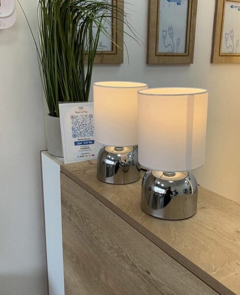 Lucky touch table lamp due set