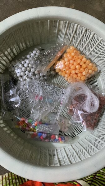 Kit de Perles Colorées DIY