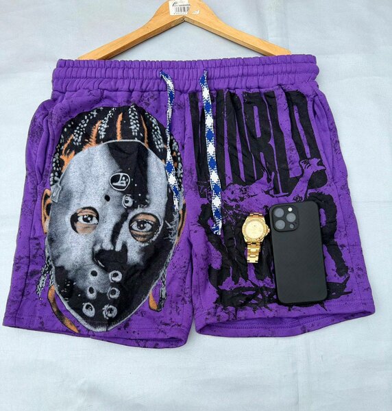 Shorts imprimés hip-hop tendance