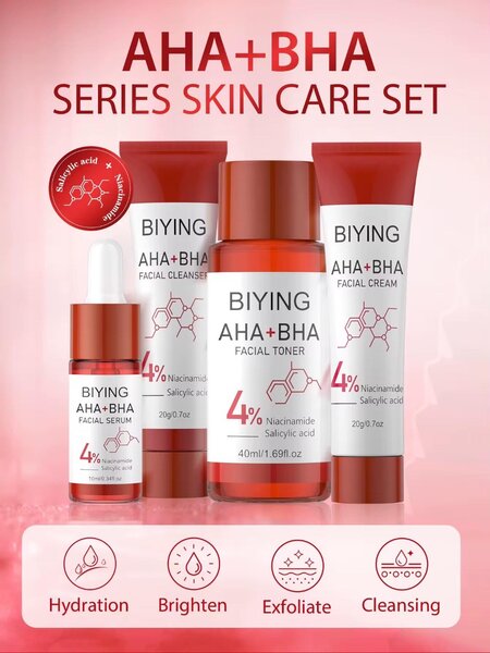 Ensemble Soin Visage AHA+BHA